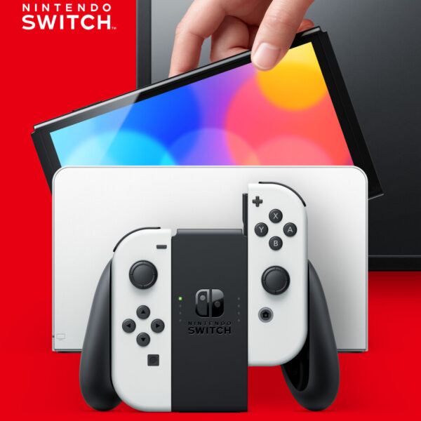 Nintendo Switch (OLED-Modell) weiß